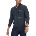 thumbnail image 1 of Suéter Tommy Hilfiger Payne Applique 85 para Hombre Gris Mediano, 1 of 1