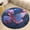 style-4, variant on Vibe Blooming Tulips Floral Medallion Round Rug - Small Round Area Rug, Soft Non-Slip Machine Washable Bedroom Mat Indoor Accent Entry Carpet for Office Desk Dorm Hallway
