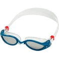 thumbnail image 2 of Aqua Sphere Kaiman EXO Silver Titanium Mirror Swim Goggles, Petrol/Transparent, 197470, 2 of 5