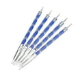 thumbnail image 5 of Juego de 5 uds de herramientas para arcilla acrílica de doble cabeza con punta de silicona, herramienta para moldear y tallar, 5 of 5