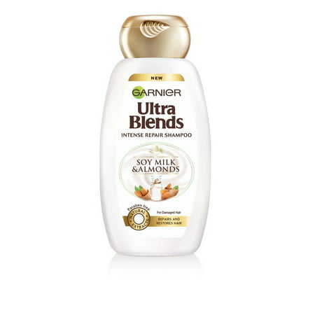 Garnier Ultra Blends Soy Milk and Almonds Shampoo,