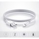 thumbnail image 4 of Cable micro USB universal para CCTV y dispositivos Android, 5 m/16 pies, carga rápida de 5 V 1 A y transferencia de datos, USB 2.0 de alta velocidad, color blanco, 4 of 8