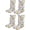 Flower, variant on SERWALL Outdoor Rocking Chair & Adirondack Cushion Set of 2, Non Skid Slip and Watreproof,for Outdoor and Indoor,Beige
