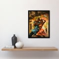 thumbnail image 2 of Salsa Cuban Street Dance Colourful Dancing Painting Rhythm Body Energy Theatre Arts Artwork Art Print Framed Poster Wall Decor 12x16 inch, 2 of 5