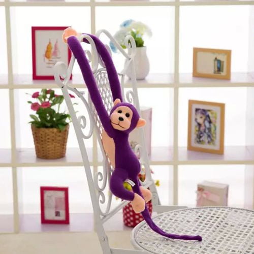 Colorful Long Arm Monkey Soft Plush Doll Stuffed Animal Toy Kids Hanging New 