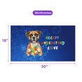 thumbnail image 5 of Autism Awareness Boxer Accept Understand Love Doormat Boxers Dog Lover Gifts Idea Indoor Outdoor Welcome Mat - 12003, 5 of 5