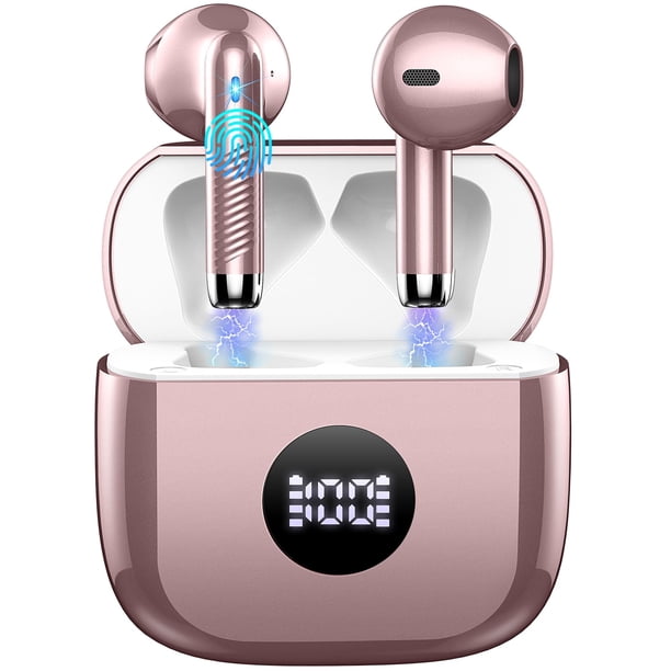 Auriculares inalámbricos Jxrev Bluetooth 5.3 con reproducción de 40 horas IP7