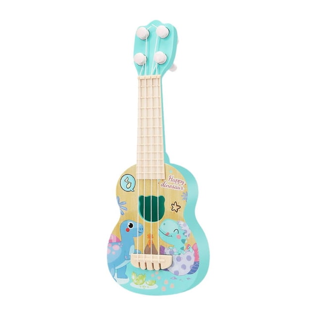 Kids Ukulele Toy For Beginners, 26cm Playable Mini Guitar With Chinese-style Design