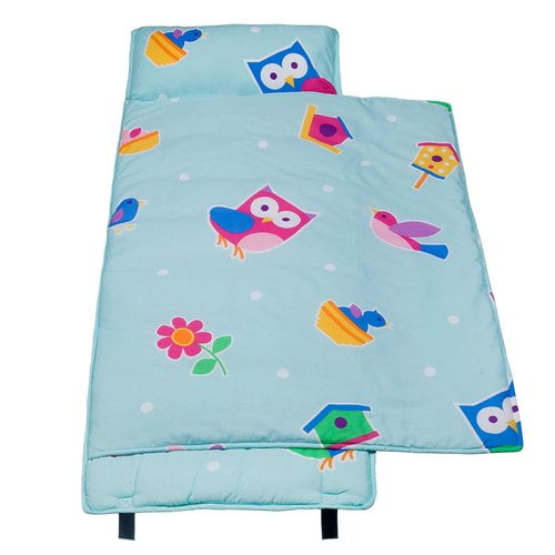 Wildkin Birdie Cotton Kids Nap Mat for Boys and Girls