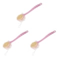 thumbnail image 1 of Injueey Cepillo de ducha Mango largo Esponja Pelota de baño Cerdas suaves Masaje Exfoliante Espalda Scrubber, Rosa Type1 NO1 Injueey  CBP069144, 1 of 6