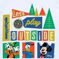 thumbnail image 3 of Disney - Lets Play Outside - Toddler & Youth Short Sleeve Graphic T-Shirt, 3 of 5