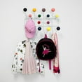thumbnail image 5 of Bubble Natural Wood Mid Century Modern Coat Rack, 5 of 6
