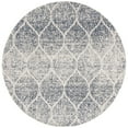 thumbnail image 5 of SAFAVIEH Madison Leighton Geometric Area Rug, Cream/Royal Blue, 6'7" x 6'7" Square, 5 of 11