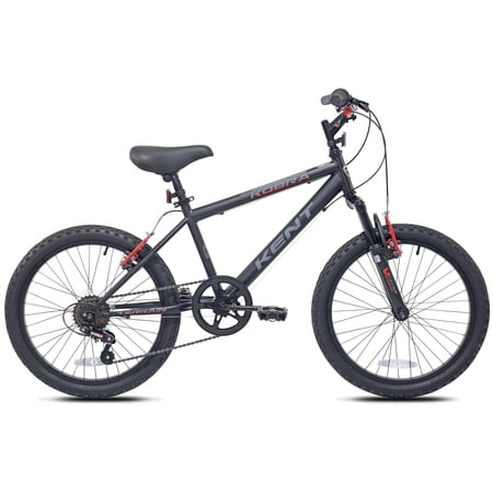 20" Kent Kobra Bicycle, 20" Wheels, Child Ages 7-14, Black