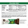 thumbnail image 5 of NuGo Slim Dark Chocolate Mint, 17g Vegan Protein, 3g Sugar, 6g Fiber, 170 Calorie, Low Net Carbs, Gluten Free, 24 Count, 5 of 8