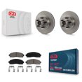 thumbnail image 1 of CMX Front Disc Brake Rotors Hub Assembly and Ceramic Pads Kit for Car Ford Ranger Mazda B3000 B2300 B4000 K8C-102713, 1 of 11