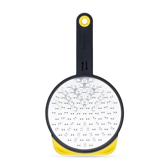 Rallador Dreamfarm Ograte de Dos Caras Mediano 3 mm Amarillo