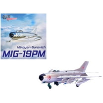 Mikoyan-Gurevich MiG-19PM Farmer-E Fighter Aircraft "Red 18" Soviet Air Force 1/72 Diecast Model by Panzerkampf