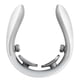 thumbnail image 1 of Neck Massager with Heat, Electric Pulse Neck Massager for Pain Relief, Wireless Intelligent Massager for Women（white,15.3*13.9*3.45cm), 1 of 5