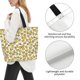 thumbnail image 3 of Fotbe Beer Bolsa Tote Estética de Lona con Estampado para Mujer - Bolsa Reutilizable de Hombro Casual para Vacaciones, Compras, Trabajo y Gimnasio, 3 of 8