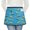 Excavator and No, variant on Excavator and Helicopter Black Pattern Server Half Apron with Pockets,22.8 X 11.8 Inch Half Waist Design with Black Trim,Restaurant Waitstaff Uniform