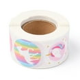 thumbnail image 2 of 8 Styles Horse Paper Stickers Self Adhesive Roll Sticker Labels for Envelopes Mailers and Bags Flat Round Horse Pattern 2.5cm about 500pcs/rollm, 2 of 6