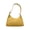 Yellow, variant on Slouchy Shoulder Bag 9.64x6.88x2.55in PU Textured Handbag White Yellow Green Black Pink Adjustable Strap Crossbody Purse Casual Tote Relaxed Style Lightweight Purse Everyday Versatile Satchel​