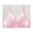 thumbnail image 1 of Sujetadores de copas suaves para mujer traje informal de encaje con retales correa ajustable ropa de descanso Sexy, 1 of 6