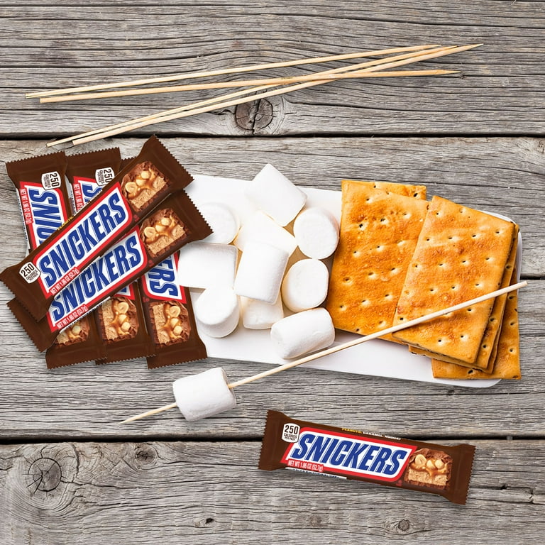 Snickers Full Size Chocolate Candy Bars - Family Pack, 48 ct