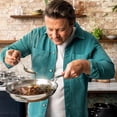 thumbnail image 6 of Jamie Oliver by Tefal Cook Smart 10-Piece Stainless Steel Pots and Pans Set, Robust, Fast Heating, Even Cooking, Riveted Handle, Induction Safe, Oven and Dishwasher Safe, Induction Cookware Set, 6 of 9