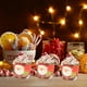 thumbnail image 2 of 50 envoltorios para cupcakes con estampado navideño, muffins y vasos de papel para envolver., 2 of 6