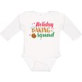 thumbnail image 3 of Inktastic Christmas Holiday Baking Squad Boys or Girls Long Sleeve Baby Bodysuit, 3 of 5