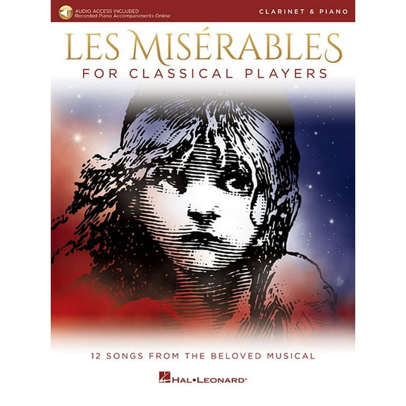 Les Miserables for Classical Players: Clarinet and Piano with Online Accompaniments, (Paperback)