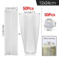 thumbnail image 1 of Pp Mushroom Plant Growing Kits Spawn Bag Kit High Temp Pre Sealable Substrate Cultivation Container Breathable Lock Ring Planter Tool, 1 of 5