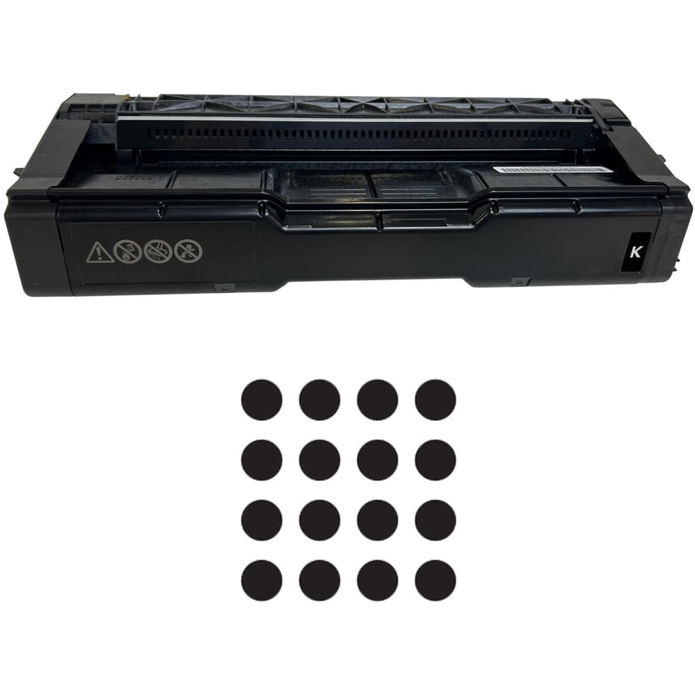 GREENBOX 4-Pack Toner Cartridge Set For Ricoh MP C4502/C5502 Printers – 31K Yield, Compatible With 841751, 841752, 841753, 841754