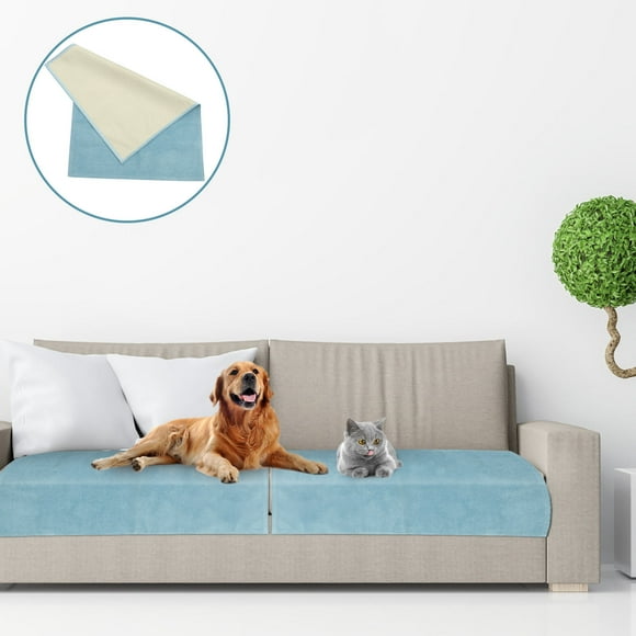 WHAMVOX 1Set Aqua Blue Waterproof Blanket for Pet Couch Cover and Travel