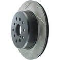 thumbnail image 3 of StopTech Power Slot 5/93-98 Supra Turbo Rear Right SportStop Slotted Rotor, 3 of 10