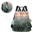thumbnail image 5 of FORMRS Women's Travel Backpack Purse Anti-Theft Hidden Pockets Casual Shoulder Bag, Mountains at Dawn, 5 of 7