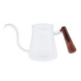 thumbnail image 1 of Abbracc Pour Over Coffee Kettle Gooseneck Glass Top Kettle -30~150℃ Resistant without without Lid, 1 of 9