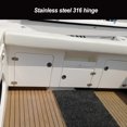 thumbnail image 4 of Baohd Pack of 2 Yacht Deck Door RV Hinge Stainless Steel Hinges Replacing Part Window Hardware Repairing Accessory Boat Canoe Small, 4 of 5
