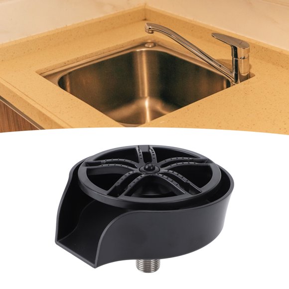 Enjuagadora De Vidrio Enjuagadora Automática De Vidrio Para Fregadero, Lavadora De Vasos De Acero Inoxidable Lavadora De Vidrio A Presión Profesional Resistente A La Corrosión