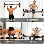 stusgo Pull Up Bar for Doorway No Screws, Adjustable Chin Up Bar for Door Frame, Strength Training Pull-Up Bars for Home, Width 28.74-39.37 Inches with Locking Mechanism, No Punching