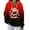 Wine, variant on Christmas Hoodies For Women Funny Cute Printed Holiday Sweatshirt Winter Oversized Pullover Tops with Drawstring for Casual Wear
