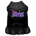 thumbnail image 1 of Big Sister Screen Print Dog Dress Black Sm, 1 of 1