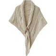 thumbnail image 1 of wonima44 Women's Crocheted Shawl Wrap Soft Jacquard Knitted Cardigan Poncho Sweater Coat Warm Scarf Shawl Cape Solid Color 2025, 1 of 1