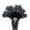 Black, variant on 100*60CM Red Ostrich Feather Fan 13 Bones Wedding Foldable HandHeld Fans Stage Performance Props