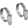 thumbnail image 3 of Connection For Flow Pipes (for Washing Pipes And Drainage For Dishwasher, Comprising 2 Clamps, Fitting For Drain Hose) Silver, 3 of 5