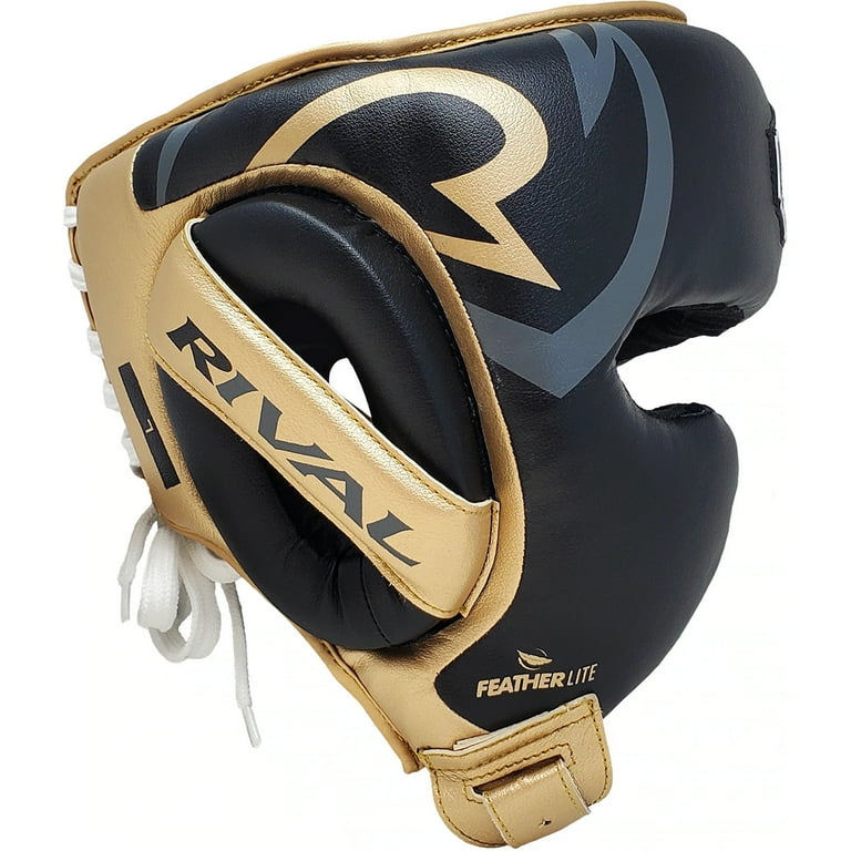 RIVAL Boxing RHG100 Professional Headgear - XL - Black/Gold
