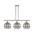 thumbnail image 6 of 516-3I-BB-G556-10CL Innovations Lighting Rochester - 3 Light Stem Hung Island In Industrial Style-12.13 Inches Tall and 36.5 Inches Wide-Brushed Brass, 6 of 7
