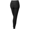 thumbnail image 2 of FashionOutfit Women's Side Panel Color Contrast Cycling Legging Pants, 2 of 3